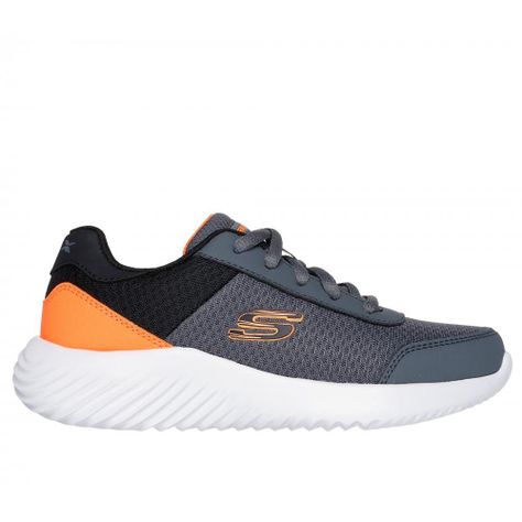 Zapatilla Niño Bounder Drezic Gris Skechers-0