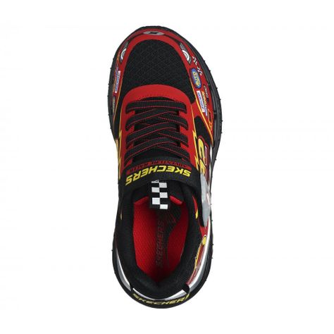 Zapatilla Niño Skech Tracks Negra Skechers-1