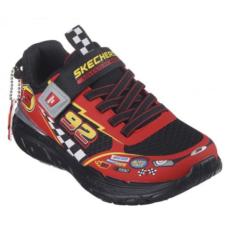 Zapatilla Niño Skech Tracks Negra Skechers-4