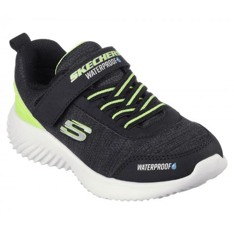 Zapatilla Niño Bounder Dripper Drop Negro Skechers-4