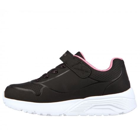 Zapatilla Niña Uno Lite Negro Skechers-2
