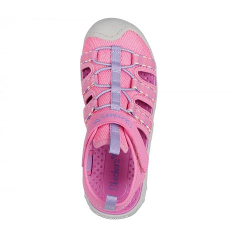 Sandalia Niña Reggae Troop Rosado Skechers-1