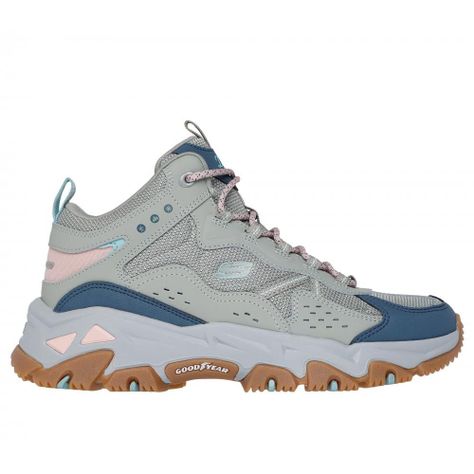 Zapatilla Mujer D'Lites Hiker Verde Skechers-0