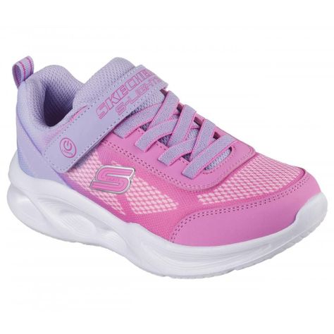 Zapatilla Niña Sola Glow Ombre Deluxe Morado Skechers-4
