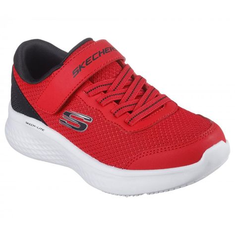 Zapatilla Niño Skech-Lite Pro Sprint Surge Roja Skechers-4