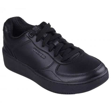 Zapatilla Mujer Sport Court 2.0Core Essentia B Negro Skechers-4
