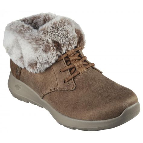 Bototos Mujer OnTheGo Joy Cozy Charm Café Skechers-4