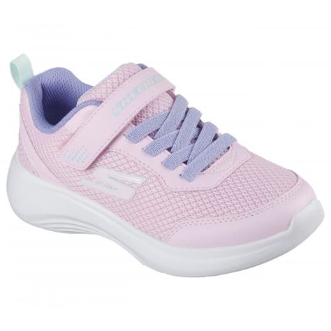 Zapatilla Niña Selectors Reset Achieved Rosado Skechers-4