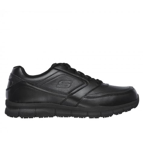 Zapato Hombre Work Nampa SR Negro Skechers-0