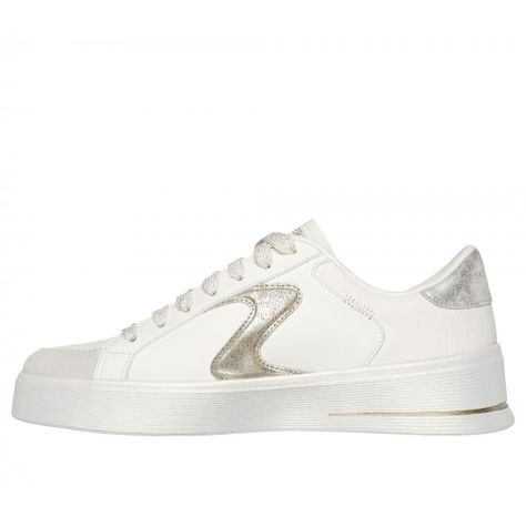 Zapatilla Mujer Hiland Quite Chic Beige Skechers-3