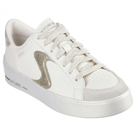 Zapatilla Mujer Hiland Quite Chic Beige Skechers-4
