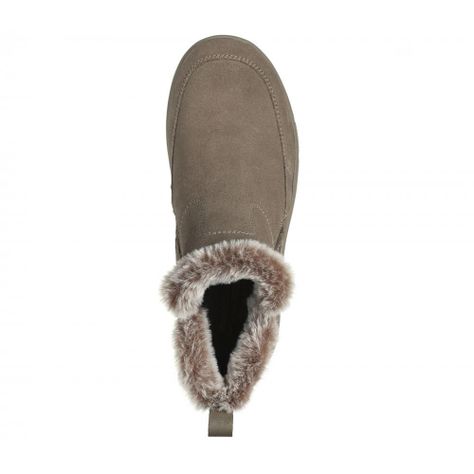 Bototos Mujer Easy Going Cool Zip Beige Skechers-1