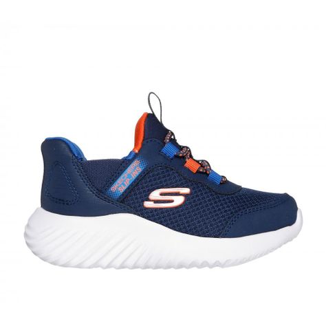 Zapatilla Niño Skechers Slip-ins: Bounder I Azul-0