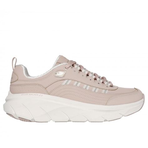 Zapatilla Mujer D'Lux Walker 2.0Golden Step Beige Skechers-0