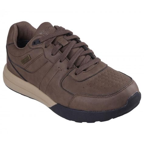 Zapatilla Hombre Netson Gander Café Skechers-4