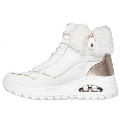 Bototos Mujer Uno Rugged Fall Shimmer Café Skechers-3
