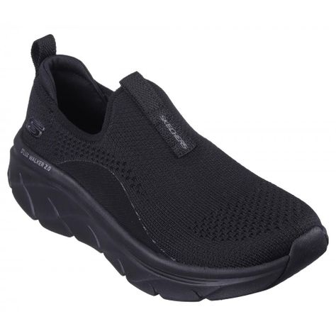 Zapatilla Mujer D'Lux Walker 2.0 Bold State Negro Skechers-4