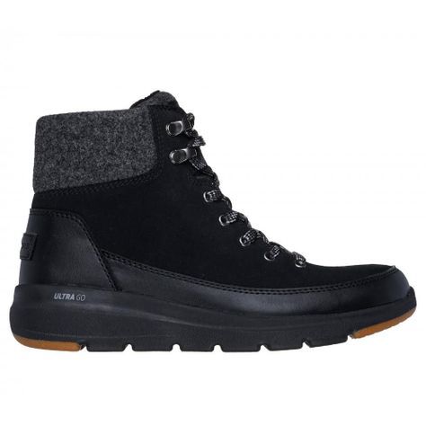 Bototos Mujer Glacial Ultra Negro Skechers-0