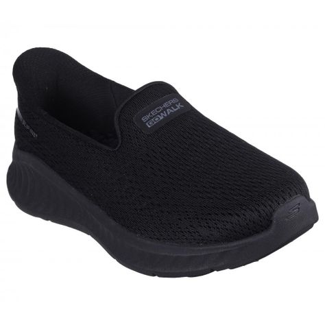 Zapatilla Mujer Go Walk Now Ivy Negro Skechers-4