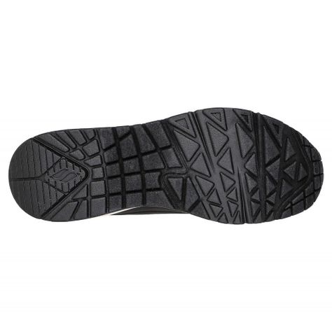 Zapatilla Mujer Uno Shimmer Away Negra Skechers-2
