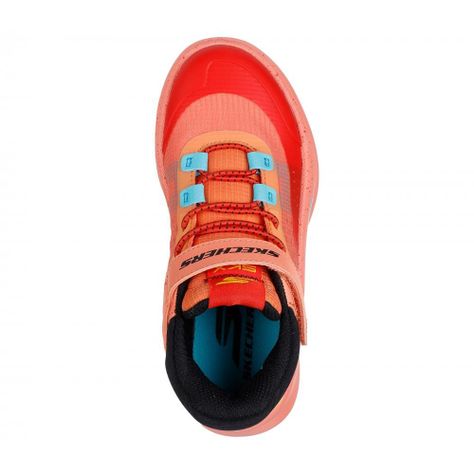 Zapatilla Niño Skx Court Hype HooperHero Naranja Skechers-1