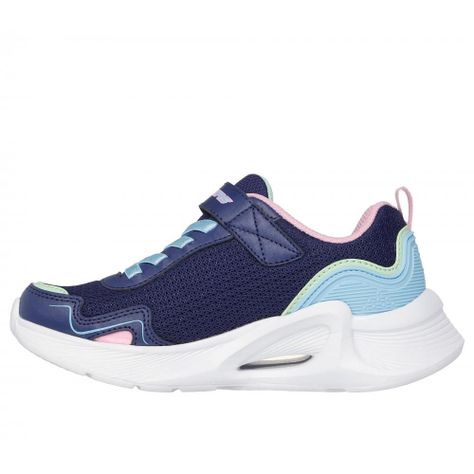 Zapatilla Niña Tide Tech Azul Skechers-3