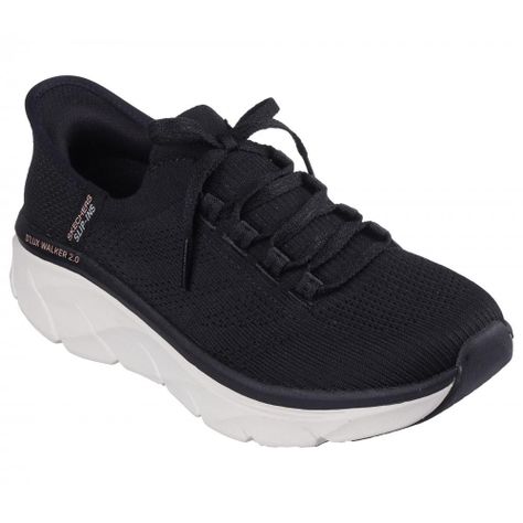 Zapatilla Mujer Skechers Slip-ins: D'Lux Walker 2.0 Negro A-4