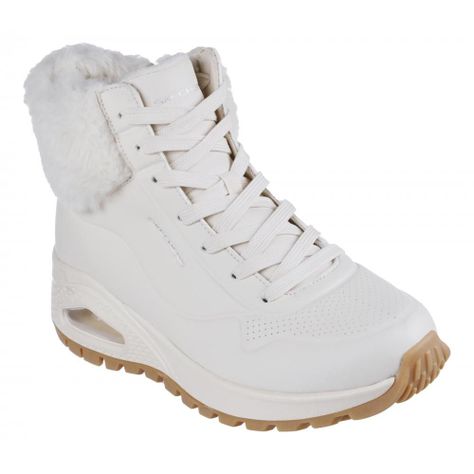 Botín Mujer Uno Rugged Fall Air Beige NT Skechers-5