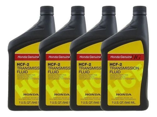 Pack X4 Aceite Transmisión Hcf-2 Cvt Honda 2da Generación-0
