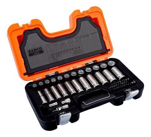 Juego De 53 Herramientas Dados 3/8 Y Puntas 1/4 S330l Bahco-2