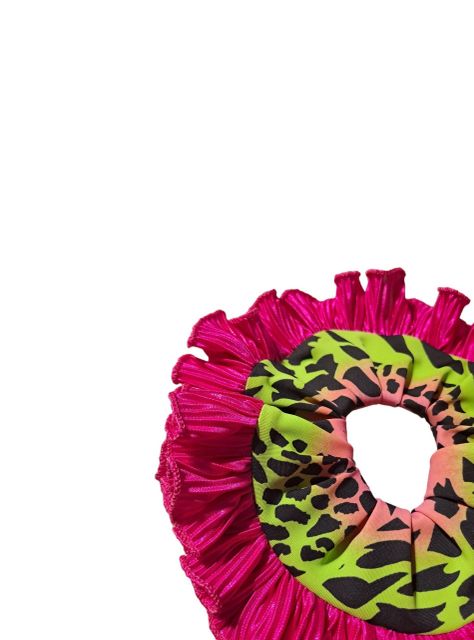 Scrunchie XL Rumbas Bambas Color  Fucsia-1