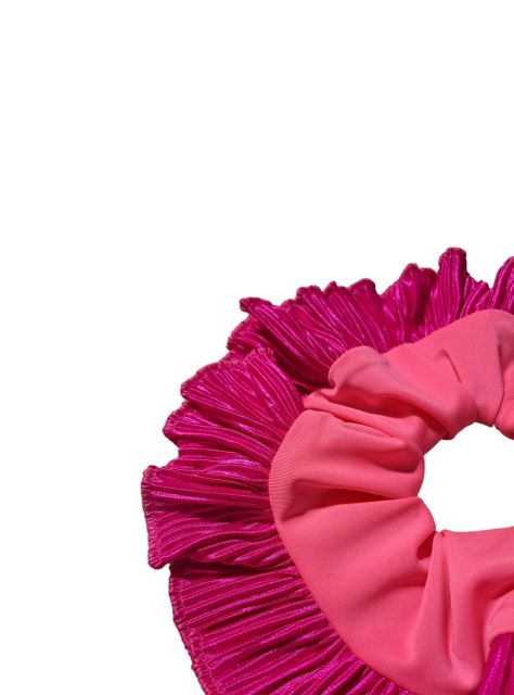 Scrunchie XL Rumbas Bambas Color  Fucsia #3-1