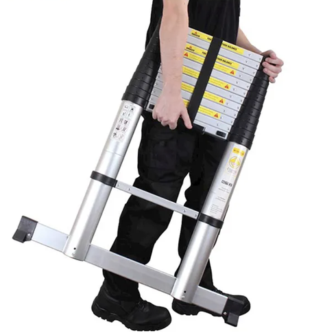 Escalera Articulada Aluminio Multiproposito 3.8m Resistente-2