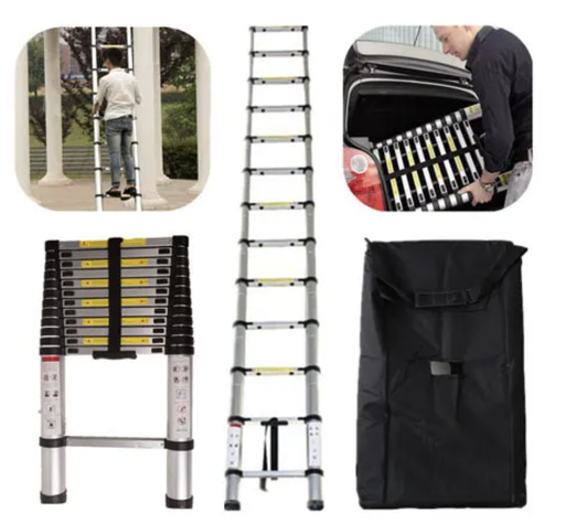 Escalera Articulada Aluminio Multiproposito 3.8m Resistente-6
