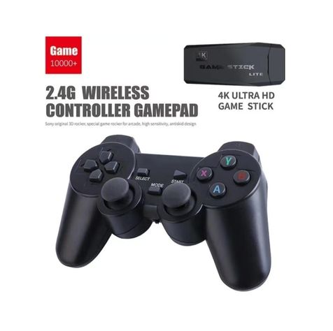 Consola De Video Juegos Con 10000 Juegos Incorporos Game Stick 64G-3