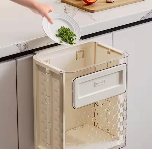 Basurero Plegable Para Cocina Papelero Portátil-3