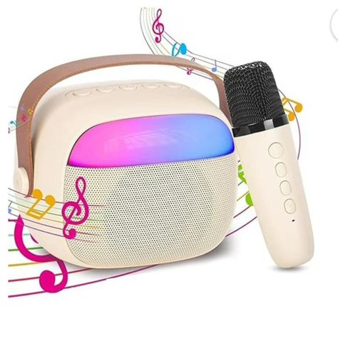 Parlante Bluetooth Con Luz Y 1 Microfono-0
