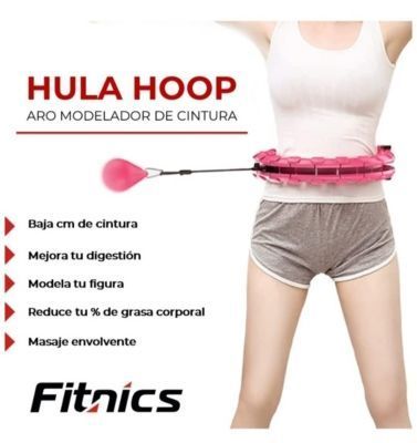 Aro Hula Hoop Ajustable Perdida De Peso-1