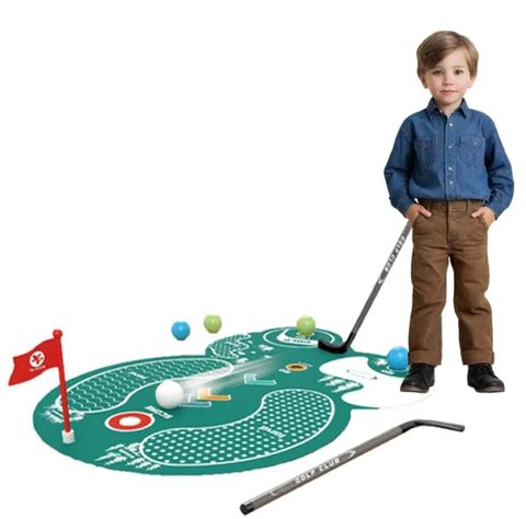 Mini Juego De Golf Para Niños Lona De Golf-1