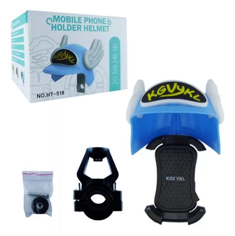Soporte De Celular Con Casco Para Moto-0
