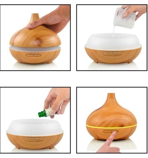 Humificador Difusor De Aceite Con Control Remoto-2
