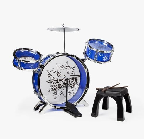 Bateria Musical Para NIños 3 Tambores-0