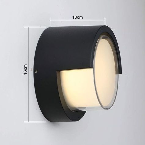 Aplique KALIA Exterior Luz Calida 3000k - Dekora-3