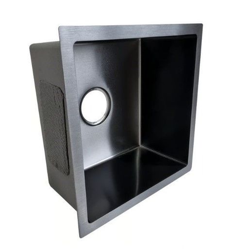 Lavaplatos Negro 44x44 2MM-1