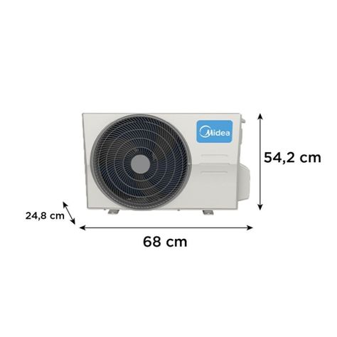 Split muro Xtra 9000 BTUH-6