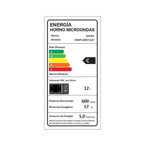 Microondas mecánico 20 litros Blanco MMP-20M711W-3