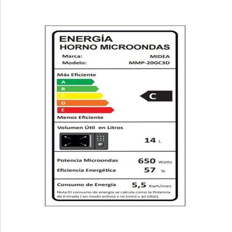 Microondas digital 20 litros Mirror -4