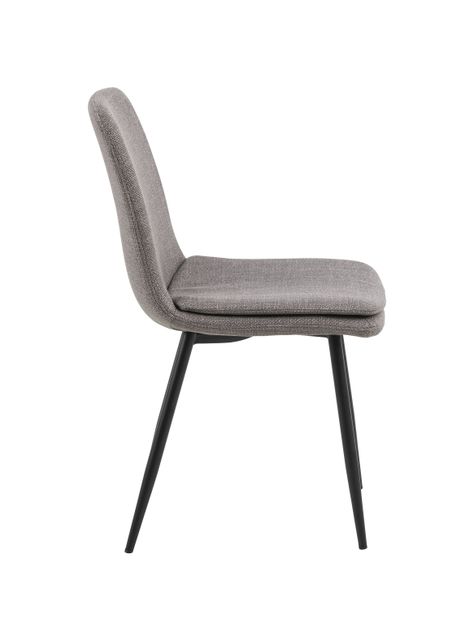 Silla De Comedor Fredda Gris Set De 4 Unidades-4