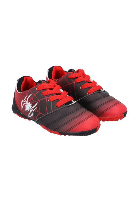 ZAPATO BABY FUTBOL INFANTIL SPIDERMAN ROJO-2