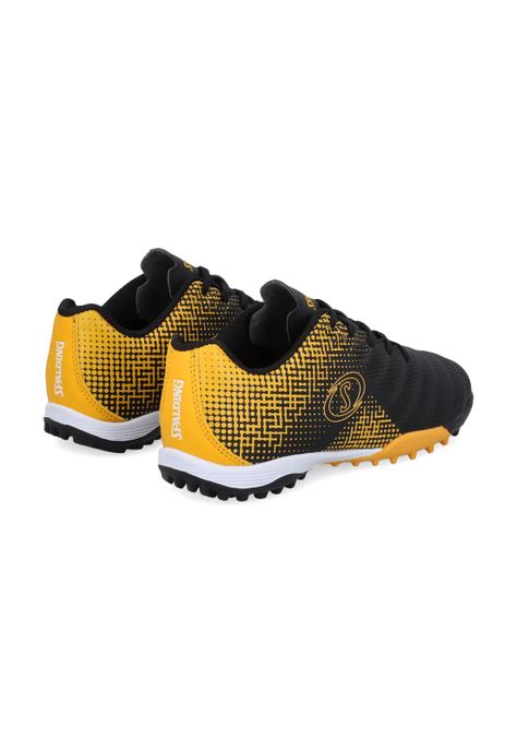 ZAPATILLA SOCCER  JUNIOR BLACK-YELLOW-2